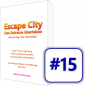 Preview: IB13-#15, Unique #15 of the 0 series of the 1st edition, Book, Hardcover, N.N., "Escape City - Das Extreme überleben - Thriller", this number exists only once, hand-numbered & signed, certificate of authenticity, German