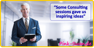 D9914, Gratis Download Werbe-Fotos & Bilder - “Some Consulting sessions gave us inspiring ideas” - 1200x610 px, PNG File, Sprache: English