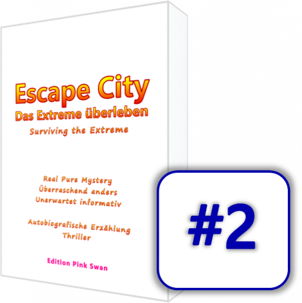 IB13-#2, Unikat #2 der 0-Serie der 1. Auflage, Buch, Hardcover, N.N., "Escape City - Das Extreme überleben - Thriller", diese Nummer existiert nur 1-mal, handnummeriert & signiert, Echtheits-Zertifikat, Deutsch
