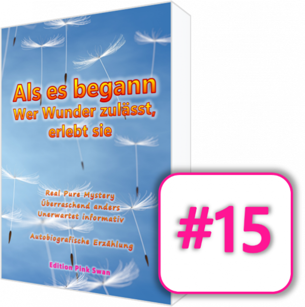 IB01-#15, Unikat #15 der 0-Serie der 1. Auflage, Buch, Hardcover, N.N., "Als es begann - Wer Wunder zulässt, erlebt sie", diese Nummer existiert nur 1-mal, handnummeriert & signiert, Echtheits-Zertifikat, Deutsch